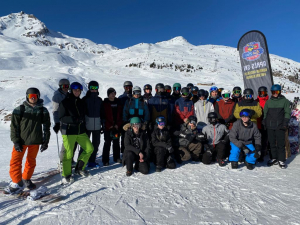 Gruppenfoto Ski Weekend Arosa 2020